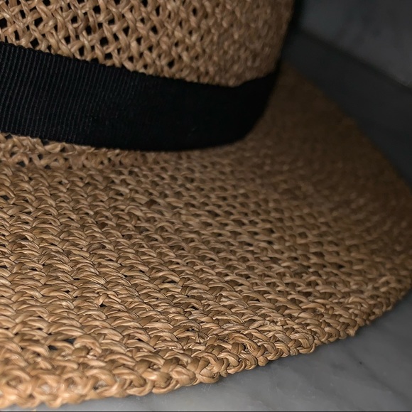 Vintage Woven Straw Tilt Pincushion Bergère Boater Hat main image 14